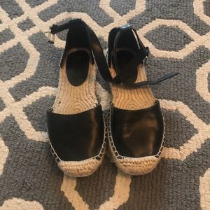 Espadrille black shoes